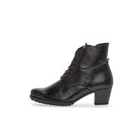 Gabor Damenschuhe Schnürstiefeletten schwarz (Micro) schwarz (Micro) - Gr. - 9 UK