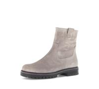 Stiefelette GABOR COMFORT "Gabor Comfort Stiefelette Veloursleder", Damen, Gr. 40,5, beige, Veloursleder, Schuhe (71027948-40,5) beige