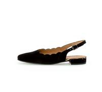 Gabor Damenschuhe Sling schwarz (ZickZack) schwarz (ZickZack) - Gr. - 38.5 EU | 5.5 UK