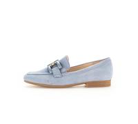 Gabor Damenschuhe Slipper / Trotteur azur (uni+gold) azur (uni/gold) - Gr. - 7 UK