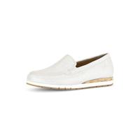 Gabor Damenschuhe Slipper / Trotteur bianco/oro (Kork) bianco/oro (Kork) - Gr. - 8 UK