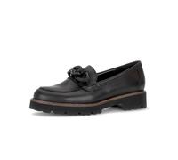 Gabor Damenschuhe Slipper / Trotteur black (Fr. natur) black (Fr. natur) - Gr. - 7 UK