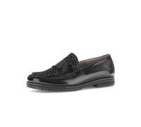 Gabor Damenschuhe Slipper / Trotteur schwarz/anthrazit schwarz/anthrazit - Gr. - 8.5 UK