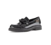 Gabor Damenschuhe Slipper / Trotteur schwarz (uni+lack) schwarz (uni - Gr. - 6.5 UK