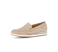 Gabor Comfort Slipper Schuhe beige taupe Nubuck 82.414.30 - Größe 38.5