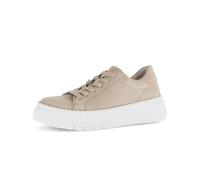 Gabor Damen Sneaker Best Fitting – Low-Top Schnürschuh Caramel (Natur) Gr. 38 EU / 5 UK