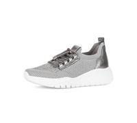 Gabor Damen Slipper 63.455.49 grau metallic mit Strass Größe 40