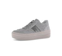 Gabor Sportliche Schnürschuhe für Damen, grau, Gr. 40 ½ EU / 7 UK