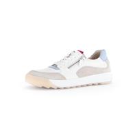 Gabor Damen Low-Top Sneaker, Frauen Halbschuhe,schnürschuhe,schnürer,straßenschuhe,Strassenschuhe,Sportschuhe,Neve/latt/Sky/pink,40 EU / 6.5 UK