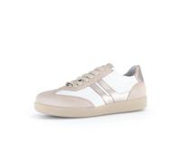 Gabor Damenschuhe Sneaker low oak/weiss/puder weiss/puder - Gr. - 9.5 UK