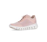 Gabor Sneaker Sneaker low Materialmix Lederimitat Damen rosa Gr. 38