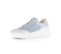 Gabor Damenschuhe Sneaker silber/sky-kombi silber/sky-kombi - Gr. - 37 EU | 4 UK