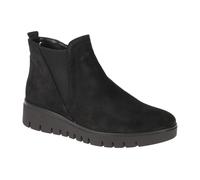 Gabor Damen Chelsea Boots, Frauen Stiefeletten,Komfortable Mehrweite (H),Kurzstiefel,uebergangsschuhe,schwarz (Mel.),38.5 EU / 5.5 UK