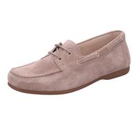 Gabor Mokassin Veloursleder Damen Beige Größe 40,5