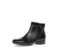 Gabor - elegante Stiefeletten Glattleder schwarz schwarz - Gr. - 6 UK