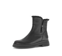 Gabor - elegante Stiefeletten Materialmix Leder/Lederimita schwarz - Gr. - 42 EU | 8 UK
