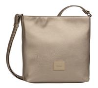 Umhängetasche GABOR "Elfie", Damen, Gr. B/H/T: 24,5cm x 23,5cm x 6cm, rosa, Polyurethan, clean, gepflegt, unifarben, Taschen, aus fein genarbtem, glattem Kunstleder und mit einem Logo Rubber Patch (99