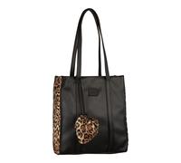 Gabor Elfie Luxe Zip Tote Bag M Leo Black