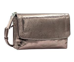 Gabor Elissa Metallic Flap Bag Top Zip S Metallic Grey