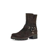 Gabor Stiefelette 51.713.18 Damen Biker-Boot warm – Engl. Brown, Gr. 40 ½ EU / 7 UK