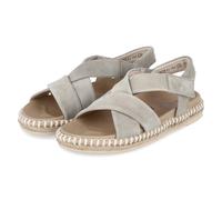 Gabor Espadrilles-Sandalen - Gr. 43 - Grün - Rauleder