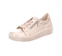 Gabor Fashion Damen-Schnürhalbschuh Puder-Beige