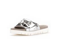 Gabor - fashion Pantolette silber shine metallic Silber - Gr. - EU 38