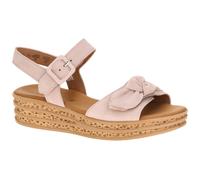 Plateausandaletten GABOR "Plateau Sandale", Damen, Gr. 37,5, rosa, Schuhe (32787319-37,5) rosa