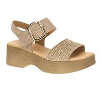 Gabor Fashion Plateau Sandalette sand beige Bast 84.526.44 - Größe 42