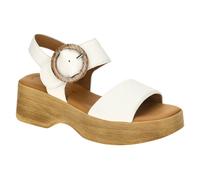 Gabor Fashion Plateau Sandalette weiß Nappa 84.520.20 - Größe 38.5