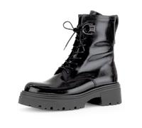 Gabor Fashion Plateau Stiefelette schwarz Lack 71.761.97 für Damen, schwarz, Größe 38 ½ EU / 5,5 UK