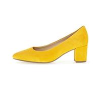 Gabor Fashion Pumps in Übergrößen Gelb 61.450.13 große Damenschuhe, Größe:43