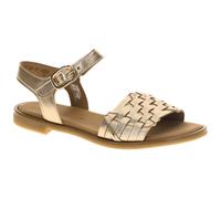 Gabor Fashion Sandale beige metallic geflochten 85.514.62 - Größe 37