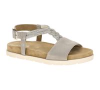 Riemchensandale GABOR "Riemchensandale", Damen, Gr. 37, grau, Schuhe Riemchensandale (88069166-37) grau