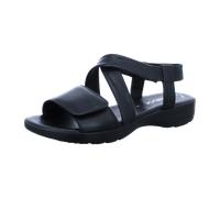 Gabor Fashion Sandale schwarz Kreuz-Riemen 44.800.27 für Damen, schwarz, Größe 37 ½ EU / 4,5 UK