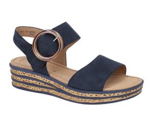 Gabor Fashion Sandalen blau Nubuck 84.550.16 - Größe 44