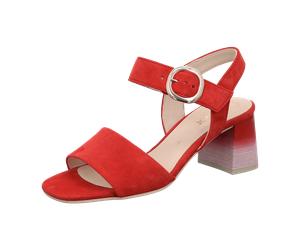 Gabor Fashion Sandalette rot 41.700.15 für Damen, rot, Größe 40 EU / 6,5 UK