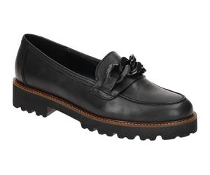 Gabor Fashion Schuhe Slipper schwarz Kette 75.240.27 - Größe 40.5