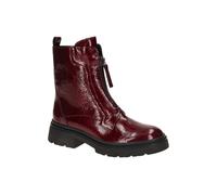 Gabor Fashion Stiefel Boots rot Lack Front-Zip 71.854.95 - Größe 43