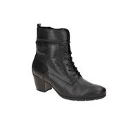 Gabor Damen Schnürstiefeletten, Frauen Stiefeletten,Best Fitting,Booties,halbstiefel,Kurzstiefel,uebergangsschuhe,schwarz,37.5 EU / 4.5 UK
