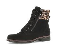 Gabor Fashion Stiefelette schwarz Velour Luchs 74.672.37 für Damen, schwarz, Größe 40 ½ EU / 7 UK
