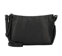 Umhängetasche GABOR "Felicia", Damen, Gr. B/H/T: 33cm x 20cm x 11,5cm, schwarz, Polyurethan, Taschen, sehr weiches Material mit gefalteten Seiten und geknotetem Anhänger (89577511-0) schwarz