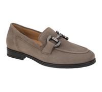 Gabor FLORENZ 32.422.20 grau - elegante Slipper für Damen - Größe 38.5