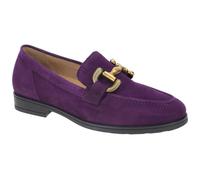 Gabor Florenz Schuhe Slipper lila Velour G-Weite 52.422.49 - Größe 38