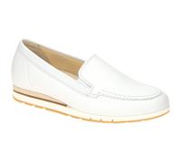 Gabor FLORENZ 62.414.50 weiß - bequeme Slipper für Damen - Größe 41
