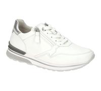Gabor Leder-Sneakers in Weiß - 43% | Größe 40 | Damen Sneakers