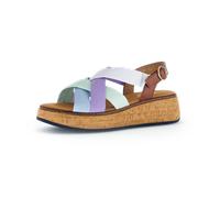 Plateau Sandalen sky/lila/pista/cam