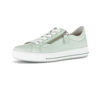 Gabor Florenz Sneaker Schuhe hellgrün Glattleder 86.518.33 für Damen, grün, Größe 43 EU / 9 UK