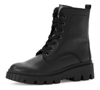 Gabor - Schnürstiefeletten Materialmix Leder schwarz schwarz, 37.5 EU | 4.5 UK