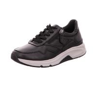 Gabor Fourladcalf/ Lack für Damen, schwarz, Größe 43 EU / 9 UK